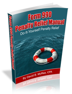 IRS Form 990 Penalty Abatement E-book