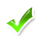 green check
